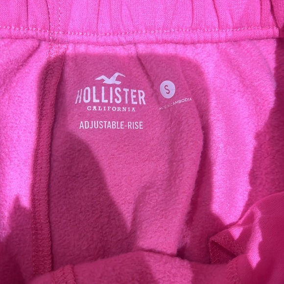 hollister pink sweatpants - Picture 2 of 2